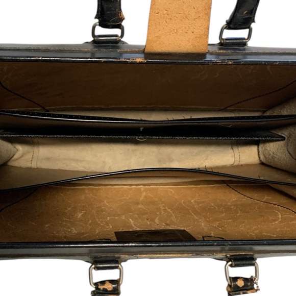 Vintage 50’s / 60’s McBrine Leather Top Frame Locking Doctor’s Bag  Brief Case - Picture 12 of 15